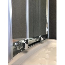 Душевой уголок без поддона 100х100 см Royal Bath RB-L-3001-5 прозрачное