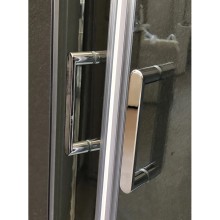 Душевой уголок без поддона 100х100 см Royal Bath RB-L-3001-5 прозрачное