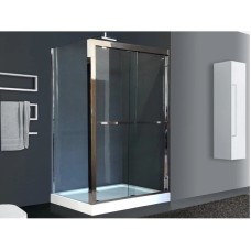 Душевой уголок без поддона 140х80 см Royal Bath RB-L-2011-1400-8R прозрачное