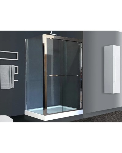 Душевой уголок без поддона 140х80 см Royal Bath RB-L-2011-1400-8R прозрачное