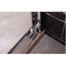 Душевой уголок без поддона 140х80 см Royal Bath RB-L-2011-1400-8R прозрачное