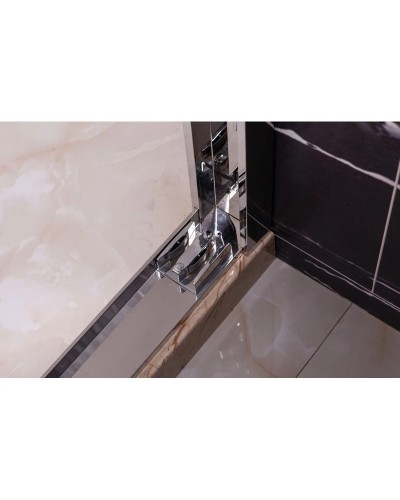 Душевой уголок без поддона 120х90 см Royal Bath RB-L-2011-1200-9R прозрачное