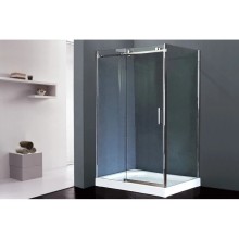 Душевой уголок без поддона 120х90 см Royal Bath RB9012B-L прозрачное