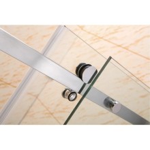 Душевой уголок без поддона 120х80 см Royal Bath RB8012B-R прозрачное