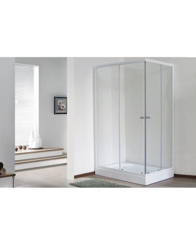 Душевой уголок без поддона 100х80 см Royal Bath RB8100HPD-T прозрачное