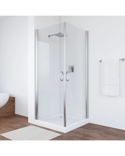 Душевой уголок 80х80 см Vegas Glass EA 80 08 01 прозрачное