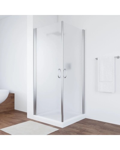 Душевой уголок 80х80 см Vegas Glass EA 80 08 10 сатин
