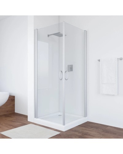 Душевой уголок 80х80 см Vegas Glass EA 80 07 01 прозрачное