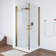 Душевой уголок 80х80 см Vegas Glass EA 80 05 01 прозрачное