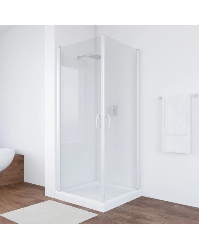 Душевой уголок 90х90 см Vegas Glass EA 90 01 01 прозрачное