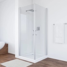 Душевой уголок 90х90 см Vegas Glass EA 90 07 01 прозрачное