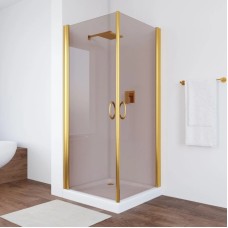 Душевой уголок 90х90 см Vegas Glass EA 90 09 05 бронза