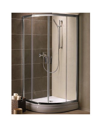 Душевой уголок Radaway Premium Plus A 1900 100x100 30423-01-01N профиль Хром стекло прозрачное