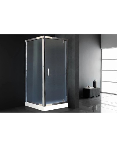 Душевой уголок без поддона 92х92 см Royal Bath RB9090HV-C-CH-P матовое