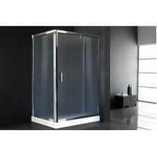 Душевой уголок без поддона 122х92 см Royal Bath RB9120HV-T-CH прозрачное