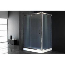 Душевой уголок без поддона 142х82 см Royal Bath RB8140HV-T-CH прозрачное