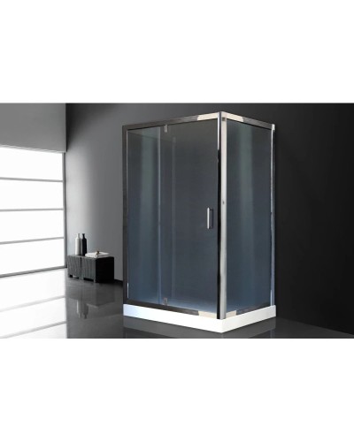 Душевой уголок без поддона 142х82 см Royal Bath RB8140HV-C-CH-P матовое