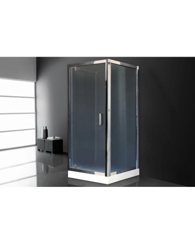 Душевой уголок без поддона 82х82 см Royal Bath RB8080HV-C-CH-P матовое