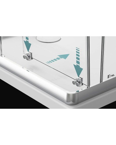 Душевой уголок Radaway Premium Plus C 1900 90x90 30453-01-01N профиль Хром стекло прозрачное