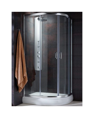 Душевой уголок Radaway Premium Plus E 1900 100x80 30491-01-01N профиль Хром стекло прозрачное