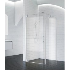 Душевой уголок 60x100 см BelBagno MARMI-AH-1-60/100-C-Cr прозрачное