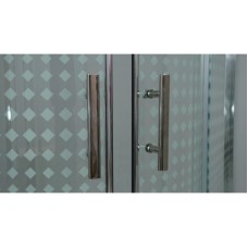 Душевой уголок с поддоном 100x100 см Timo TL-1101 R прозрачное с рисунком