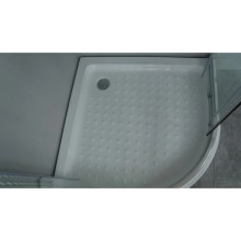 Душевой уголок с поддоном 100x100 см Timo TL-1101 R прозрачное с рисунком