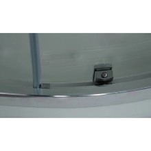 Душевой уголок с поддоном 80x80 см Timo TL-8001 R прозрачное с рисунком