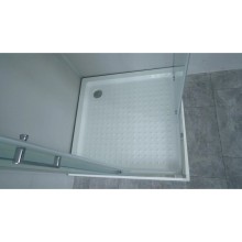 Душевой уголок с поддоном 80x80 см Timo TL-8002 R прозрачное с рисунком