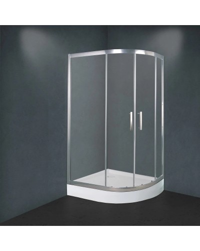 Душевой уголок с поддоном 120x80 см Timo BY-549 L прозрачное