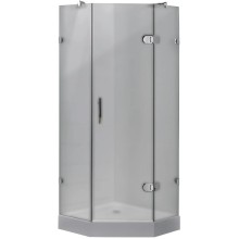 Душевой уголок с поддоном 90x90 см Timo BY-839 90F матовое