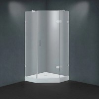 Душевой уголок с поддоном 90x90 см Timo BY-839 90F матовое