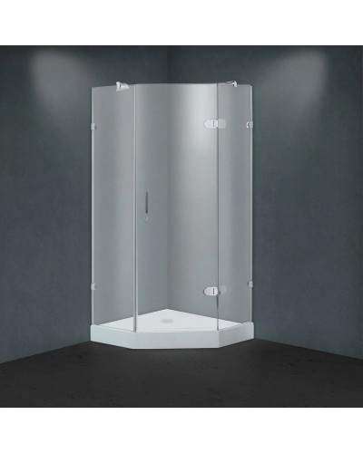 Душевой уголок с поддоном 90x90 см Timo BY-839 90F матовое