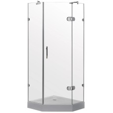 Душевой уголок с поддоном 80x80 см Timo BY-839 80C прозрачное