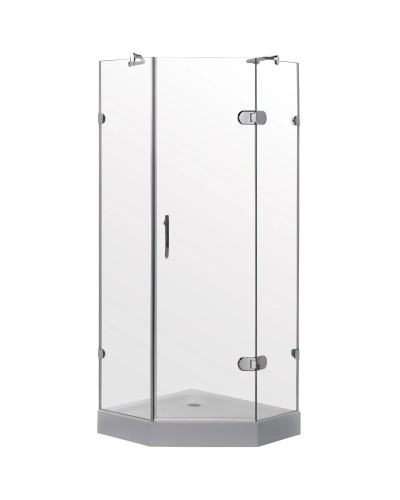 Душевой уголок с поддоном 80x80 см Timo BY-839 80C прозрачное