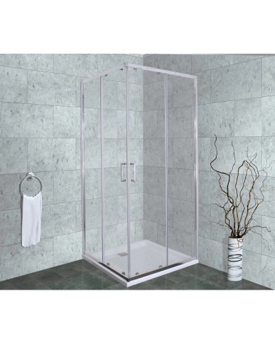 Душевой уголок без поддона 90x90 см Timo ALTTI-619 C прозрачное