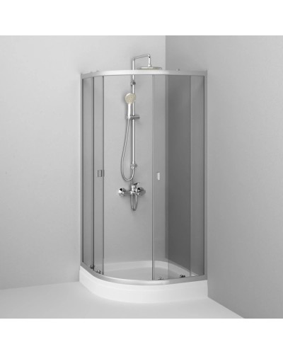 Душевой уголок с поддоном 90x90 см AM.PM X-Joy W88E-205-090MT прозрачное