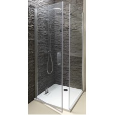 Душевой уголок 77,8х98 см Jacob Delafon Contra E22T81-GA + E22FT100-GA прозрачное