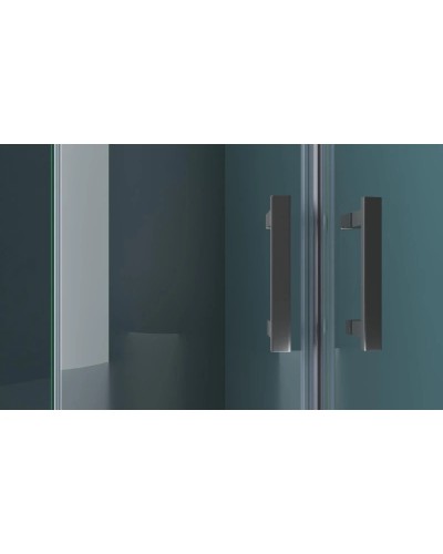 Душевой уголок 80х80 см BelBagno Kraft KRAFT-R-2-80-C-Cr прозрачное