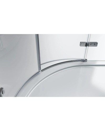 Душевой уголок 80х80 см BelBagno Kraft KRAFT-R-2-80-C-Cr прозрачное