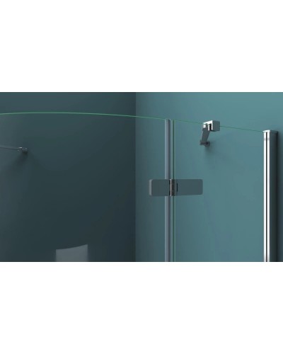 Душевой уголок 80х80 см BelBagno Kraft KRAFT-R-2-80-C-Cr прозрачное