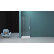 Душевой уголок 100х100 см BelBagno Kraft KRAFT-A-12-100-C-Cr-L прозрачное