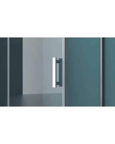 Душевой уголок 100х100 см BelBagno Kraft KRAFT-A-12-100-C-Cr-L прозрачное