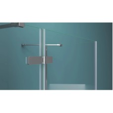 Душевой уголок 100х100 см BelBagno Kraft KRAFT-A-12-100-C-Cr-L прозрачное