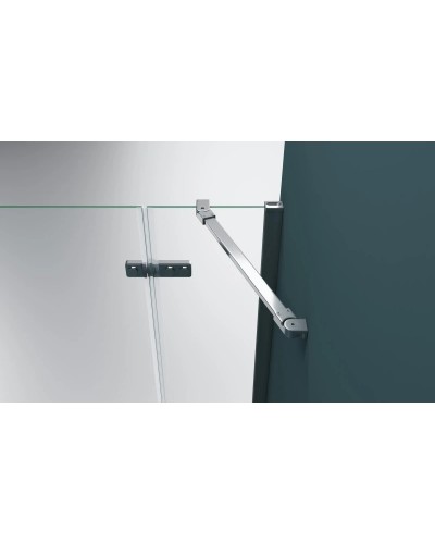Душевой уголок 100х100 см BelBagno Kraft KRAFT-A-12-100-C-Cr-L прозрачное