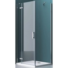 Душевой уголок 80х100 см BelBagno Kraft KRAFT-AH-12-80/100-C-Cr-L прозрачное