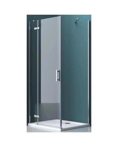 Душевой уголок 80х100 см BelBagno Kraft KRAFT-AH-12-80/100-C-Cr-L прозрачное
