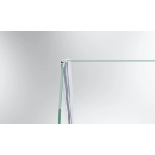 Душевой уголок 80х100 см BelBagno Kraft KRAFT-AH-12-80/100-C-Cr-L прозрачное