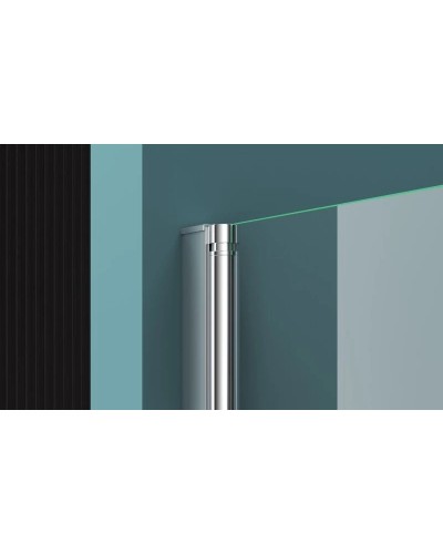 Душевой уголок 70х100 см BelBagno Etna ETNA-AH-1-70/100-C-Cr прозрачное