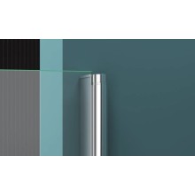 Душевой уголок 70х100 см BelBagno Etna ETNA-AH-1-70/100-C-Cr прозрачное